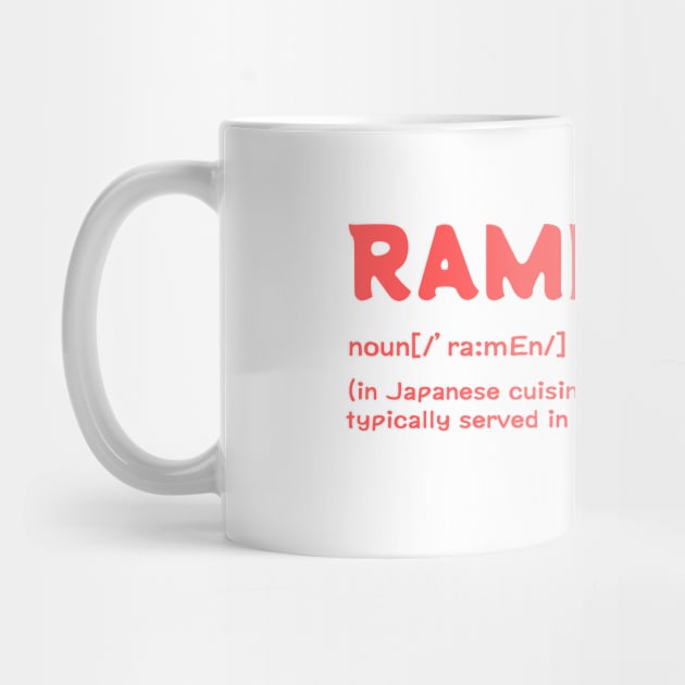 Ramen Definition by Teewyld
